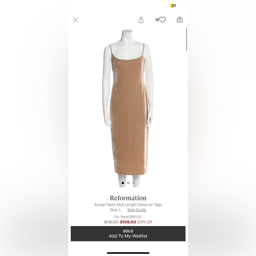 Formation velvet dress